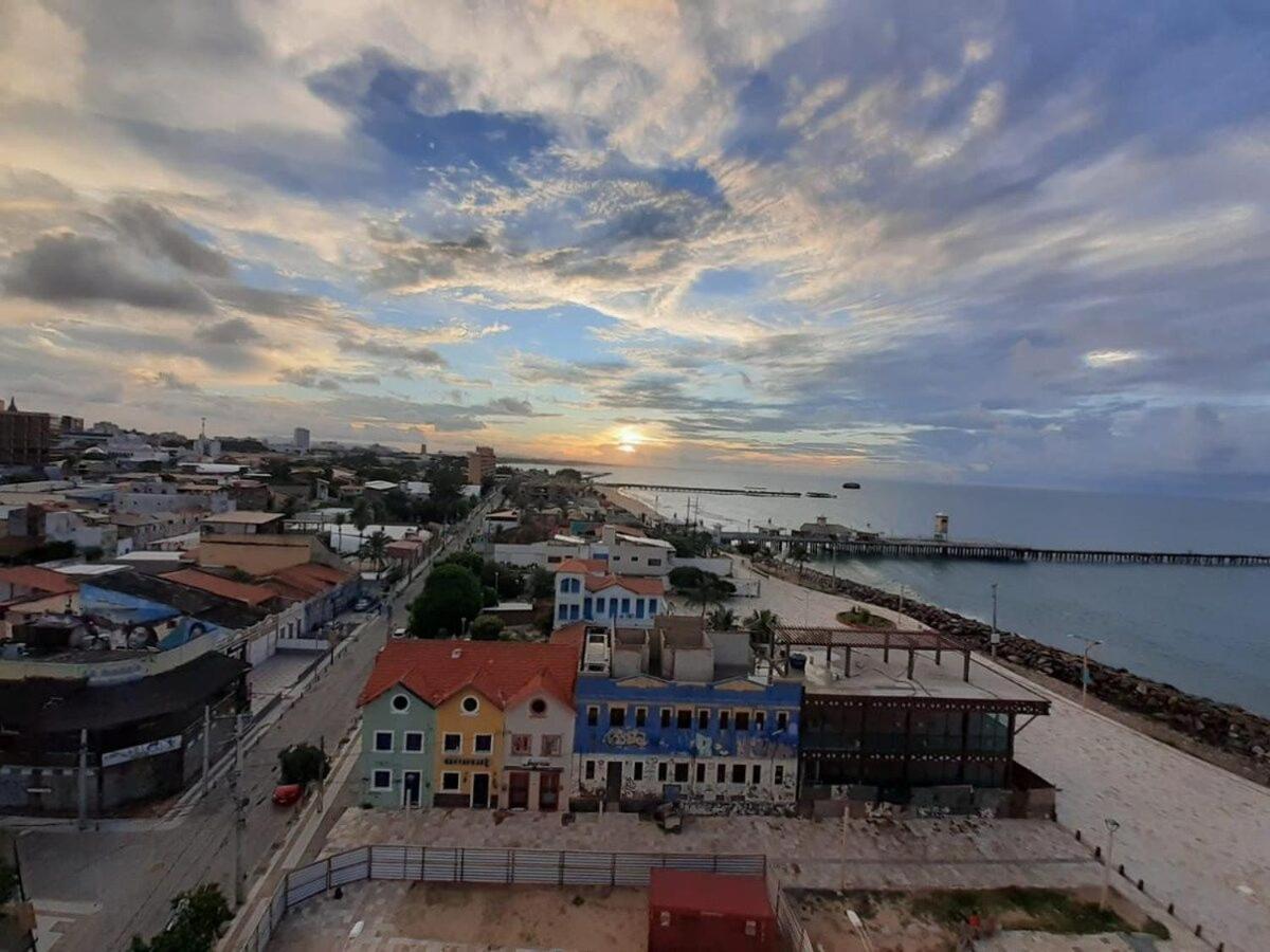 507 Lindo Flat Mobiliado Na Praia De Iracema Fortaleza Dış mekan fotoğraf